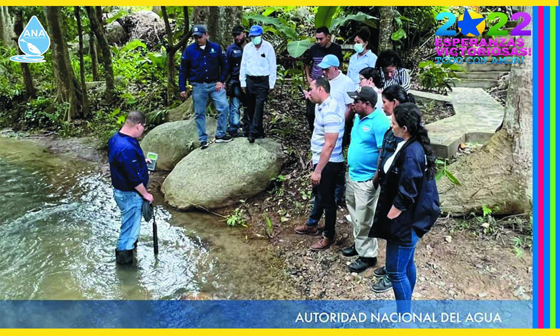 Programa de la Cuenca del Río Dipilto - Fase II, Especialistas de la Dirección General de Recursos Hídricos de la Autoridad Nacional del Agua (ANA).
