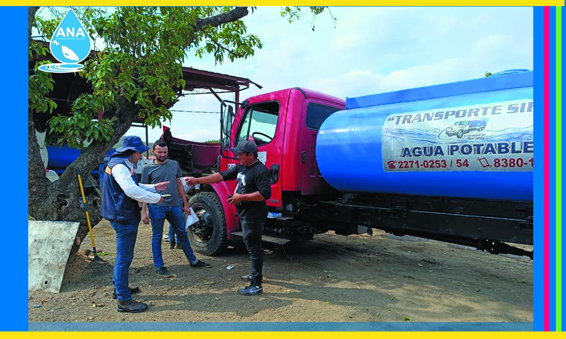 Inspección técnicas a vehículos cisternas que transportan y distribuyen Agua.